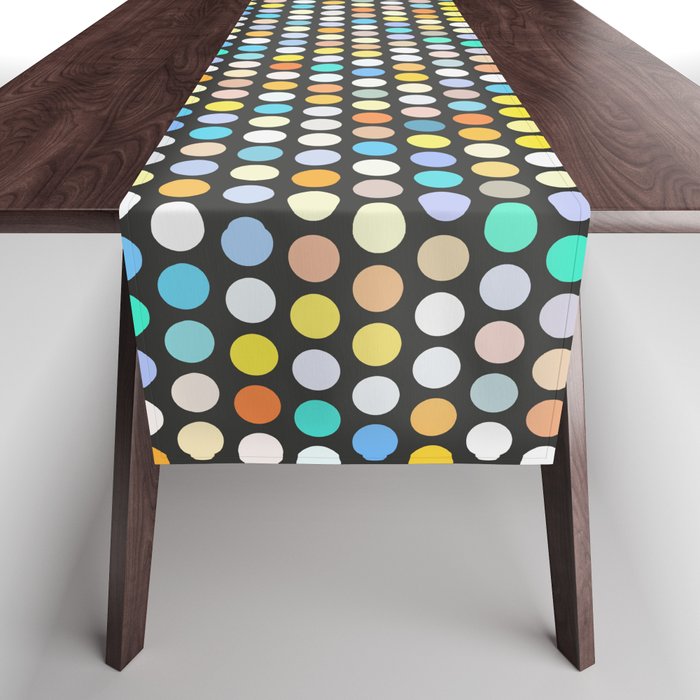 Multi Dot Pattern Table Runner