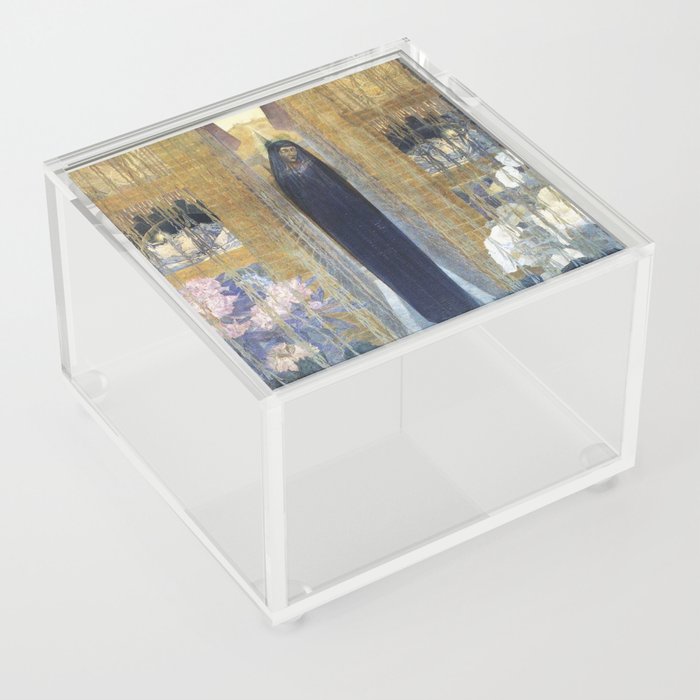  the pain - carlos schwabe Acrylic Box