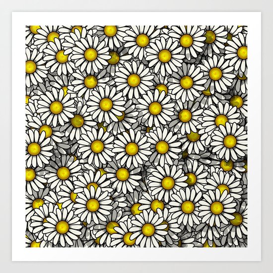 Daisy Art Print