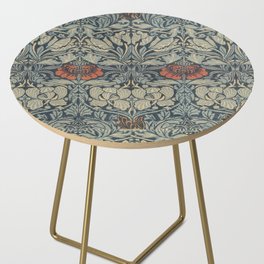 Vintage William Morris Tulip and Rose Side Table