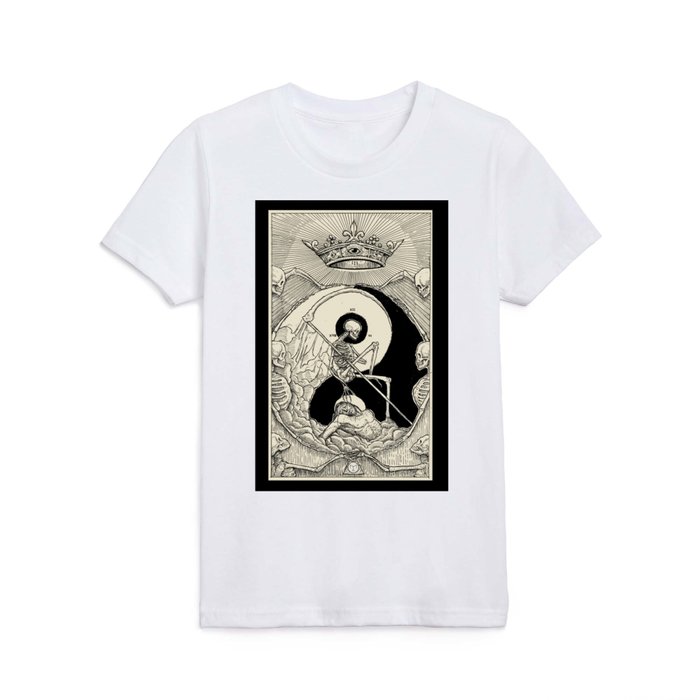 Death Tarot Card Kids T Shirt