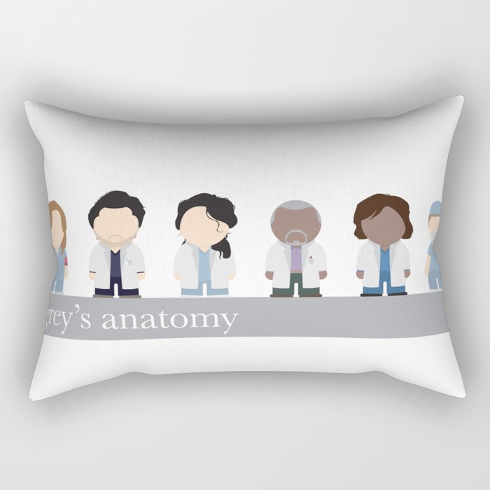 Grey's Anatomy Rectangular Pillow