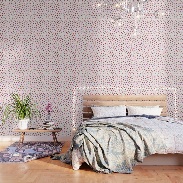 Love Romance Hearts Red White Purple Pink Wallpaper By Sitnica