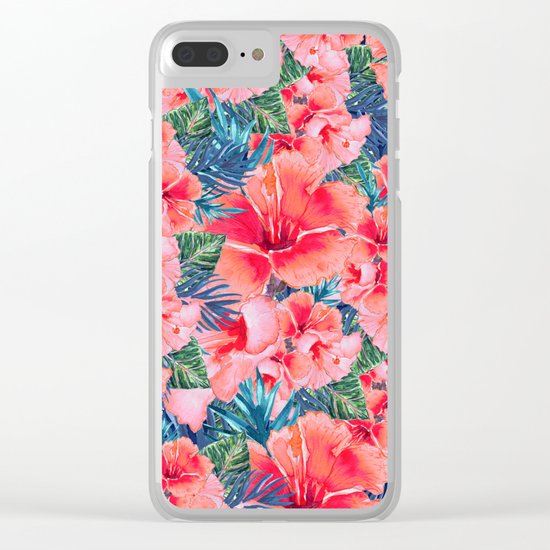 My Tropical Garden 12 Clear iPhone Case