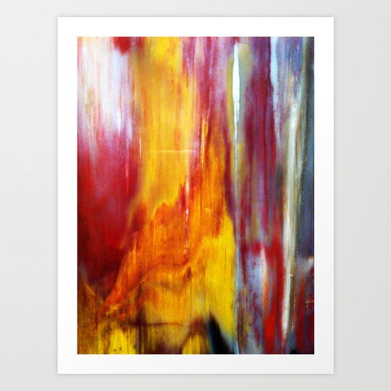 nature's abstract Art Print