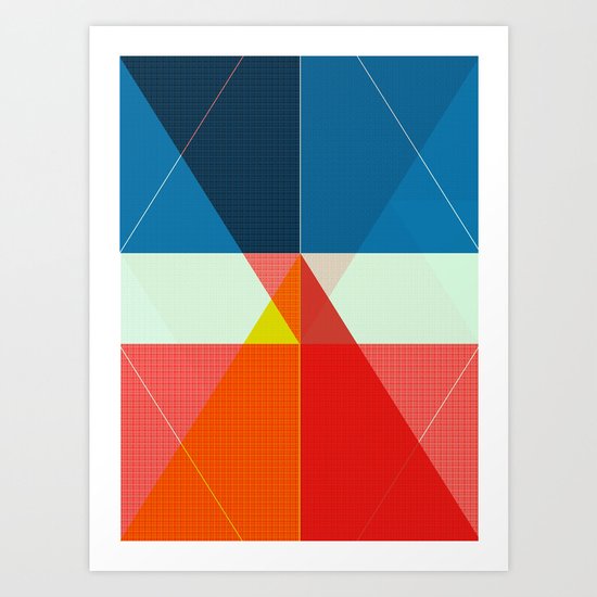 ‡ T ‡ Art Print