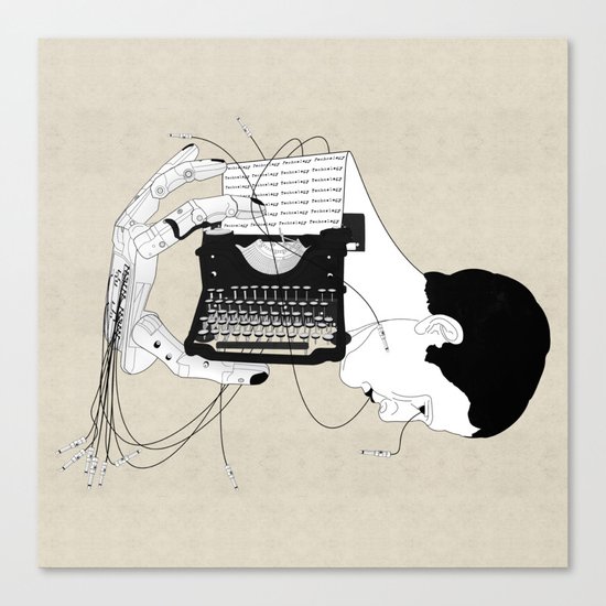 Olivetti Canvas Print
