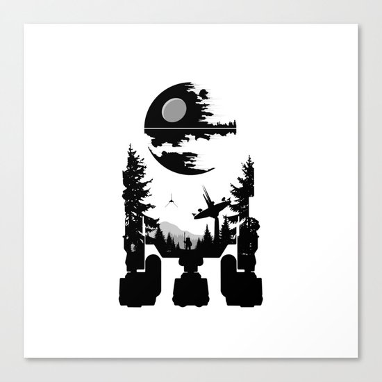 The Dark Side Canvas Print
