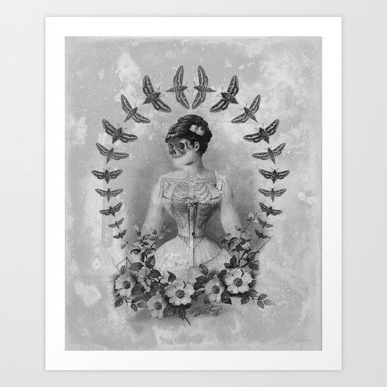 Dueña Polilla Art Print