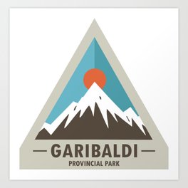 Garibaldi Provincial Park Art Print