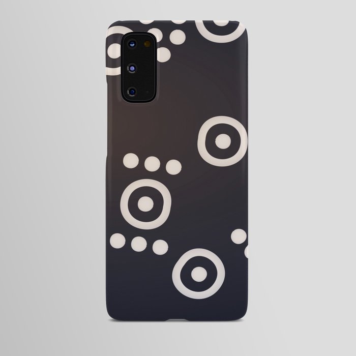 Christmas Pattern Classic Geometric Circle Android Case