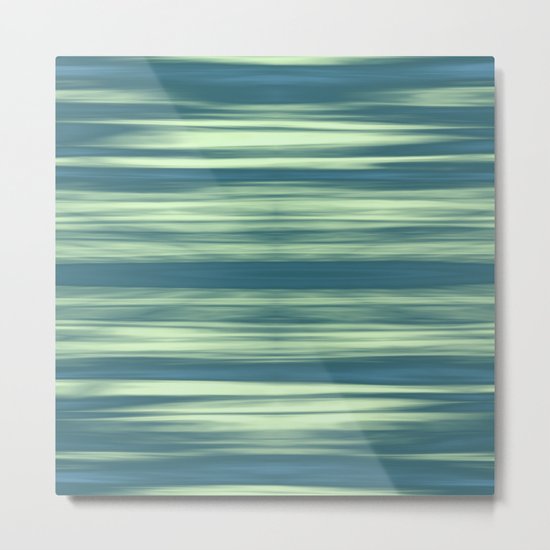 Abstraction Serenity in Afternoon at Sea Metal Print