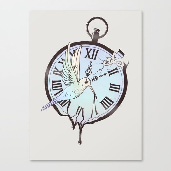 Why Waste Time (If We're Not Long for This World)? Canvas Print