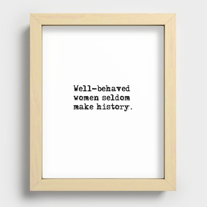 Recessed Framed Print