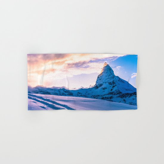 Mountain Peak (Morning Light) Hand & Bath Towel