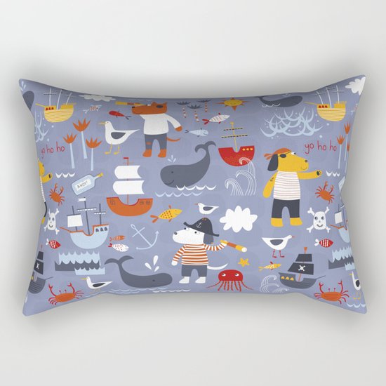 Yo Ho Ho! Rectangular Pillow