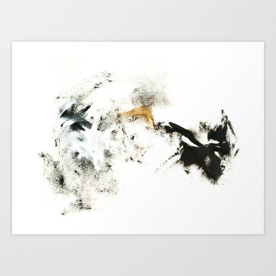 Winter's Meditation Art Print