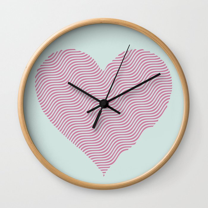 Breaking the Waves Wall Clock