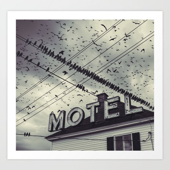 The Bird Motel Art Print