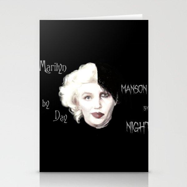 By Day By Night Stationery Cards