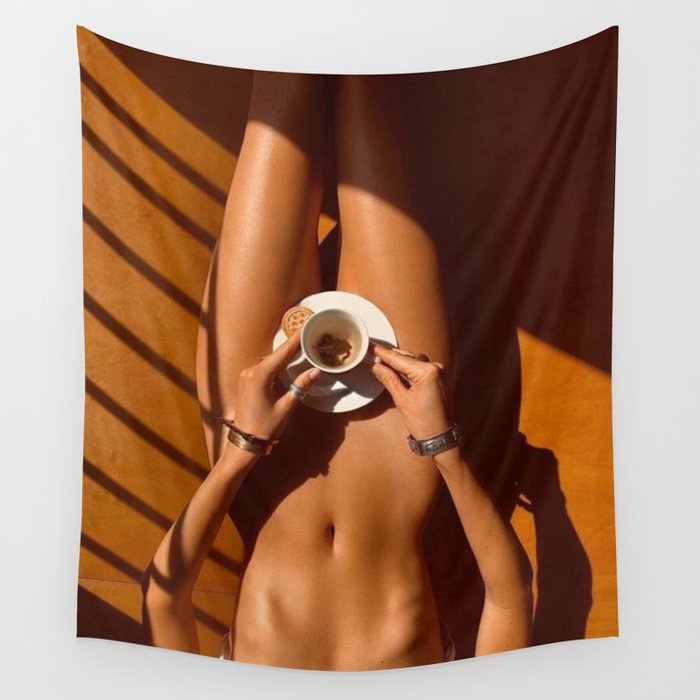 Cookies and Tea Wall Tapestry