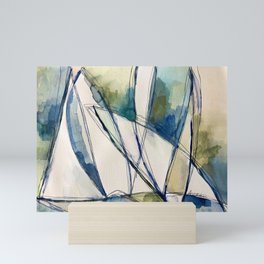 Sailing Through the Storm Mini Art Print