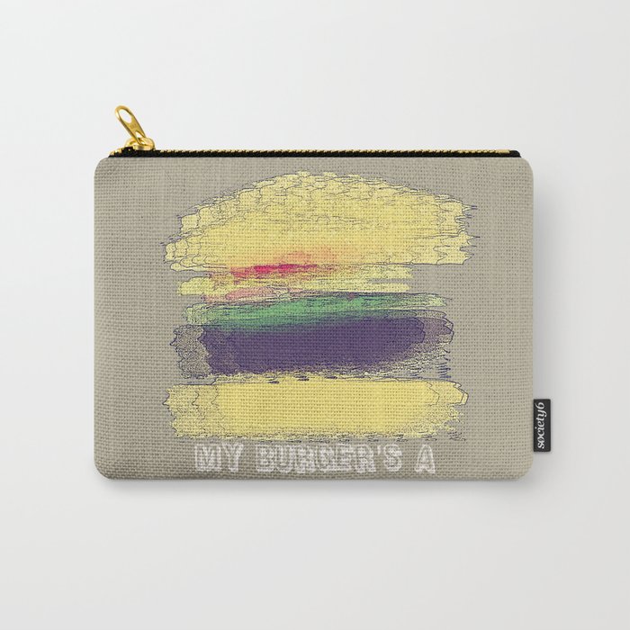 Veggie Burger  Carry-All Pouch