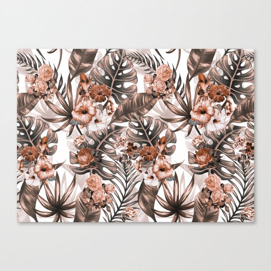Tropical Pattern Canvas Print