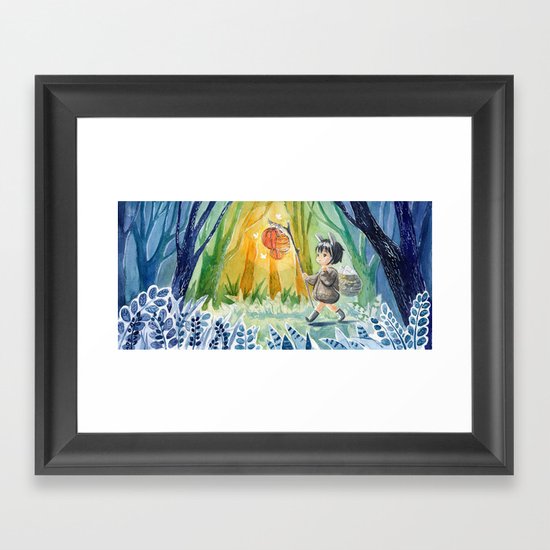 Easter Bunny Framed Art Print
