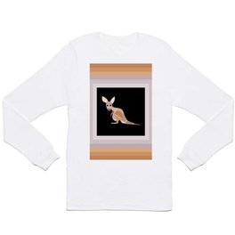 Paint Chip Kangaroo Long Sleeve T-shirt