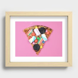 Sweet Pizza Recessed Framed Print