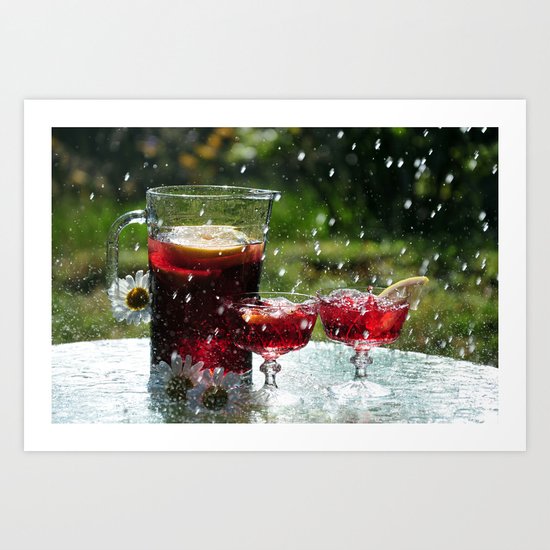 Refreshing Art Print