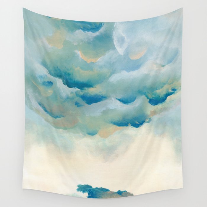 Cloudy night Wall Tapestry