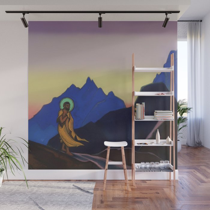 “Bhagavan” by Nicholas Roerich Wall Mural