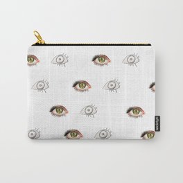 The Other Eye // drawing the reflection pet peeve Carry-All Pouch | Admire, Colored Pencil, Ojo, Doodle, Pet Peeve, Focus, Sight, Drawing, Eye, Cartoon 