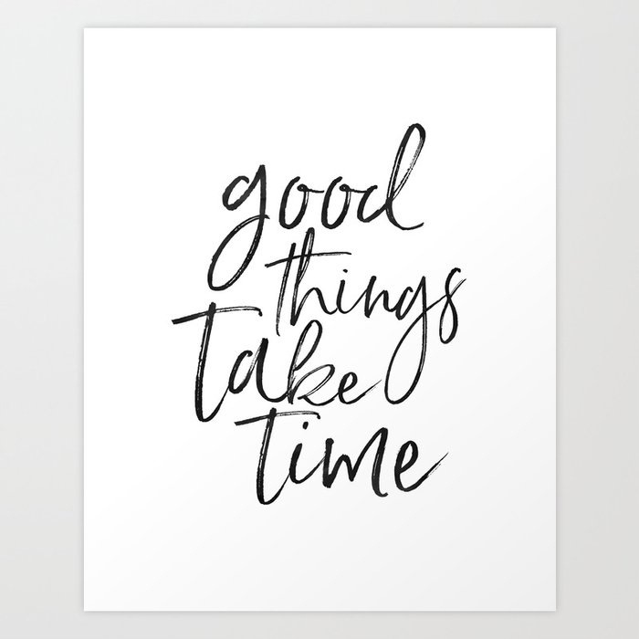 MOTIVATIONAL QUOTE, Good Things Take Time,Workout Quote,Fitness Gift,Collec...