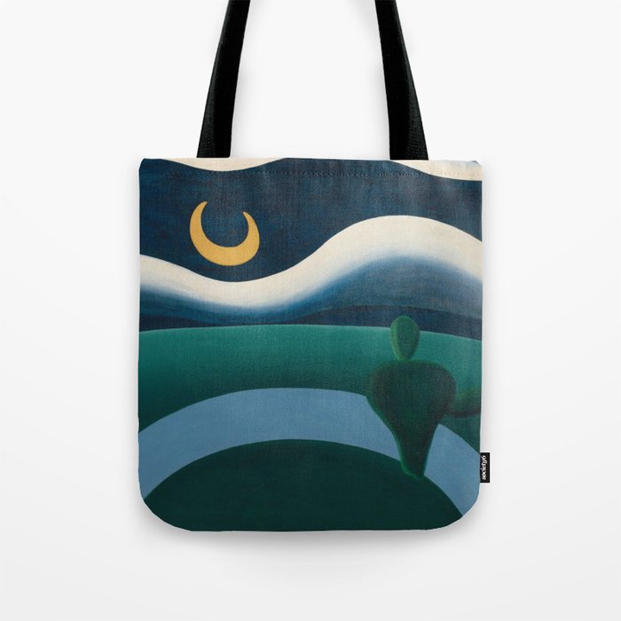 Tarsila do Amaral - A Lua - Art Poster Tote Bag