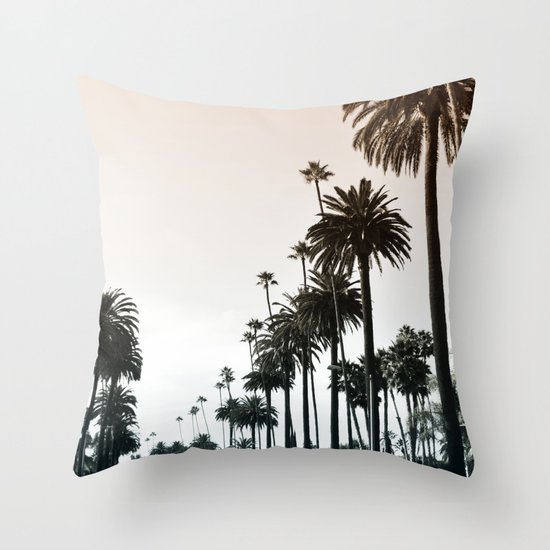 Los Angeles Throw Pillow