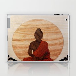 Buddha marquetry Laptop Skin
