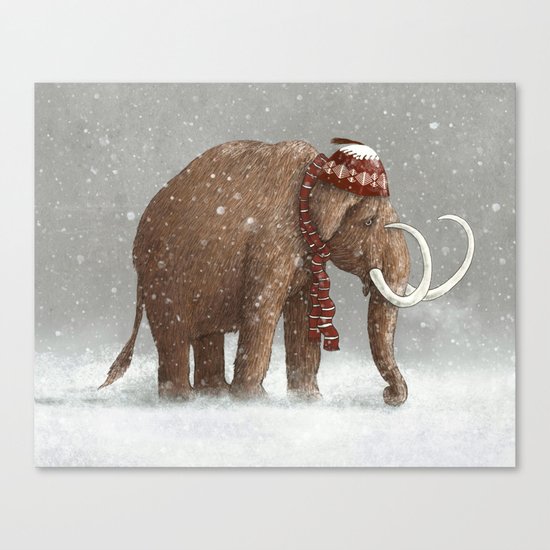 The Ice Age Sucked Canvas Print