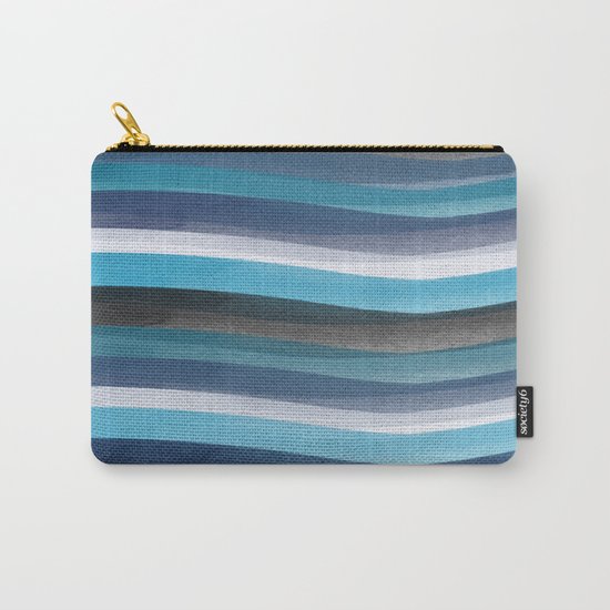 Blue lines Carry-All Pouch