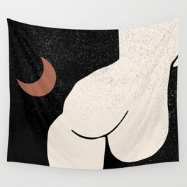 Abstract Female Nude Body Wall Tapestry