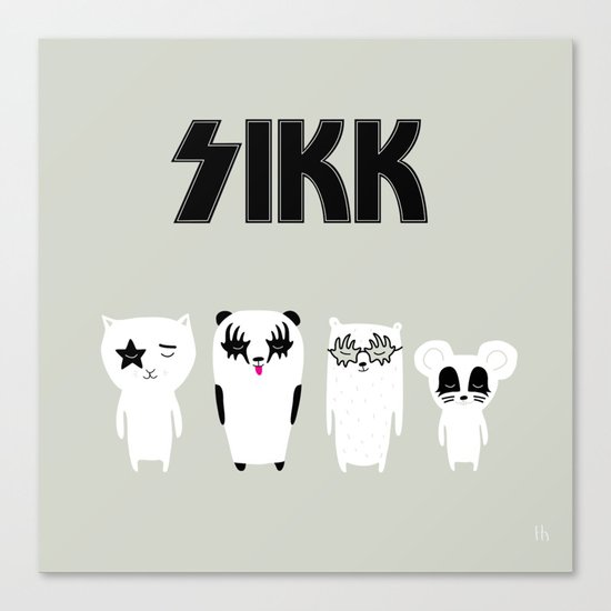 SIKK - ANALOG zine Canvas Print