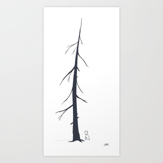 hewalk/see Art Print