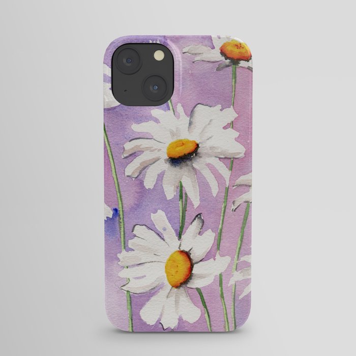 White Daisies Bloom iPhone Case