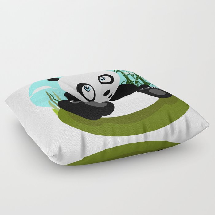 Baby Panda Floor Pillow