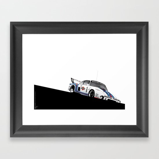 ROLF STOMMELEN, PORSCHE 935, 1976 Framed Art Print