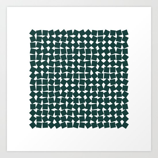 #256 Two-hundred and fifty-six squares – Geometry Daily Art Print