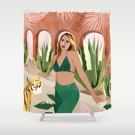 Indomitable Spirit Shower Curtain