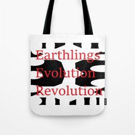 Earthlings Evolution Revolution Tote Bag